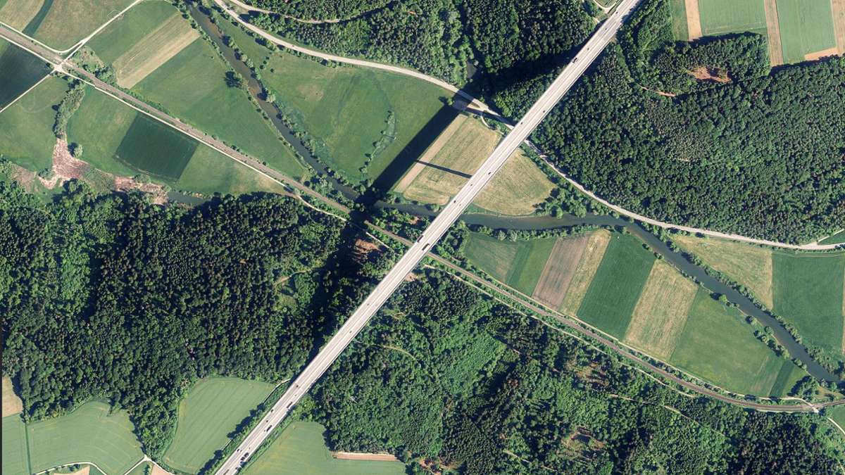 BW von oben – A 81: Neckartalbrücke: Nächste Sanierung kommt