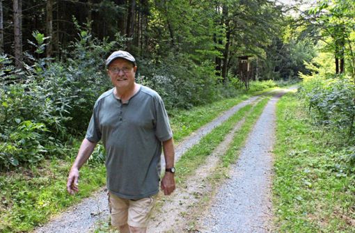 Horst Schmoll engagiert sich für den Natur- und Vogelschutz im Stumpenwald. Foto: Steinmetz
