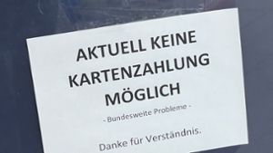 Störungen bei Zahlungs-Terminals in Deutschland dauern an