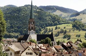 Blick über die Dächer von Schönau. Die Schwarzwaldgemeinde will Joachim Löw ehren. Foto: dpa
