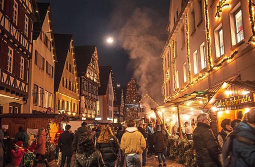 In diesem Jahr steht der Nagolder Weihnachtsmarkt nicht mehr zur Debatte. Der letzte fand 2019 statt (Foto). Foto: Gauß