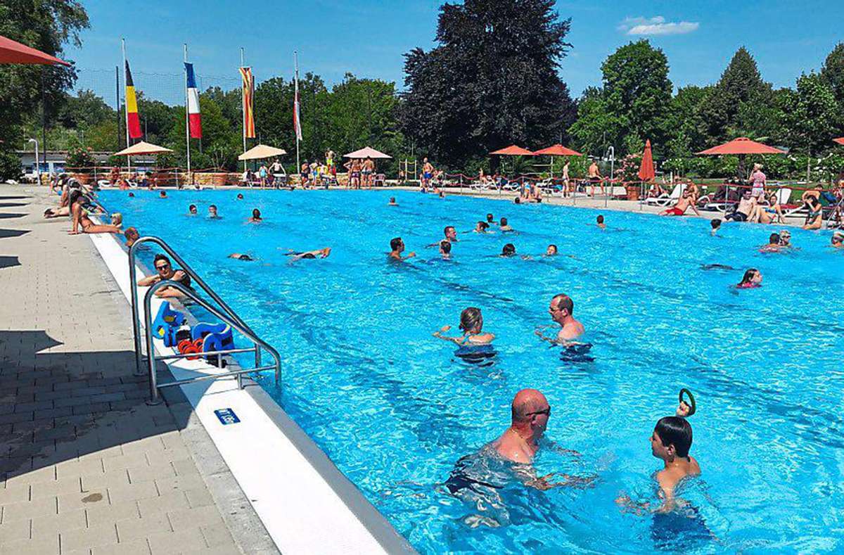 Über zu wenige Besucher konnte man sich in Ettenheim 2022 nicht beklagen: Das Freibad verzeichnete sei zweithöchstes Besucherjahr. Foto: Stadt Ettenheim