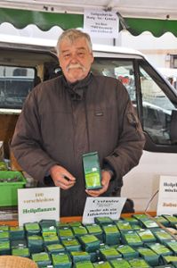 Karl-Heinz Baur ist seit mehr als 25 Jahren auf dem Maimarkt vertreten. Foto: Schwarzwälder Bote