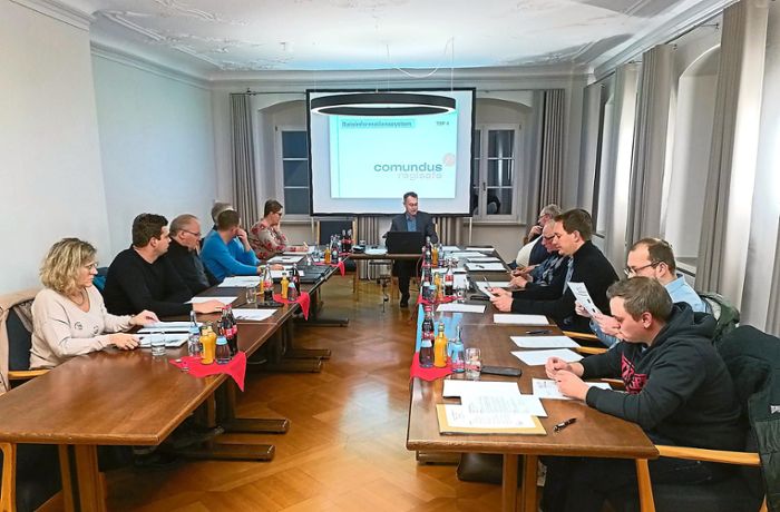Gemeinderat Straßberg: Die Zettelwirtschaft hat bald ein Ende