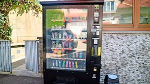 Stadt sieht Verkaufsautomaten in Schömberg kritisch