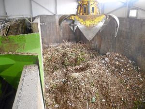 Rund 15.000 Tonnen Biomüll wurden im vergangenen Jahr in der Freudenstädter Anlage verarbeitet. Foto: Archiv