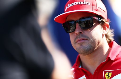 Zurzeit nur wenig in der Formel 1 zu lachen: Ferrari-Pilot Fernando Alonso Foto: Getty