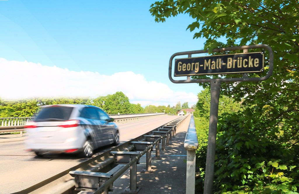 Die Georg-Mall-Brücke wird 2020 saniert.