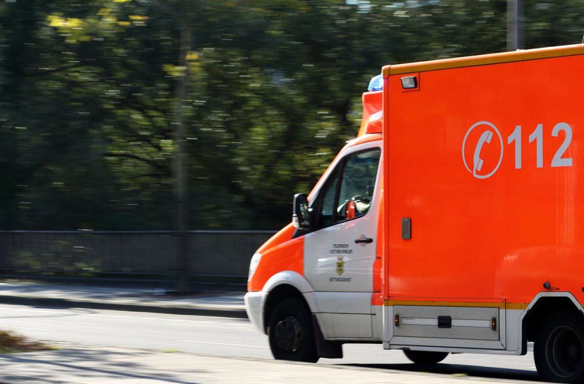 Ein Krankenwagen brachte den schwerverletzten Senior in eine Klinik. (Symbolfoto) Foto: Pixabay