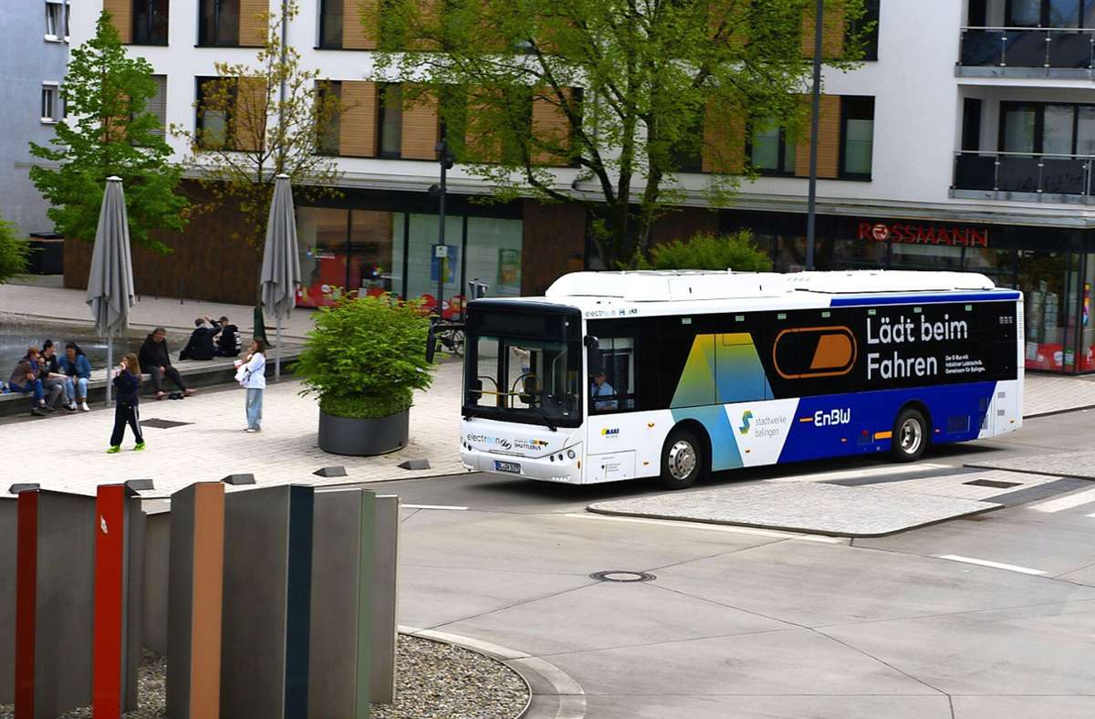 Elina-Bus in Balingen: Ladebus – Strecke wird nach der Gartenschau noch erweitert