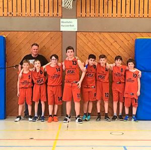Die erfolgreiche Basketball-AG des Schramberger Gymnasiums  Foto: Schule Foto: Schwarzwälder Bote