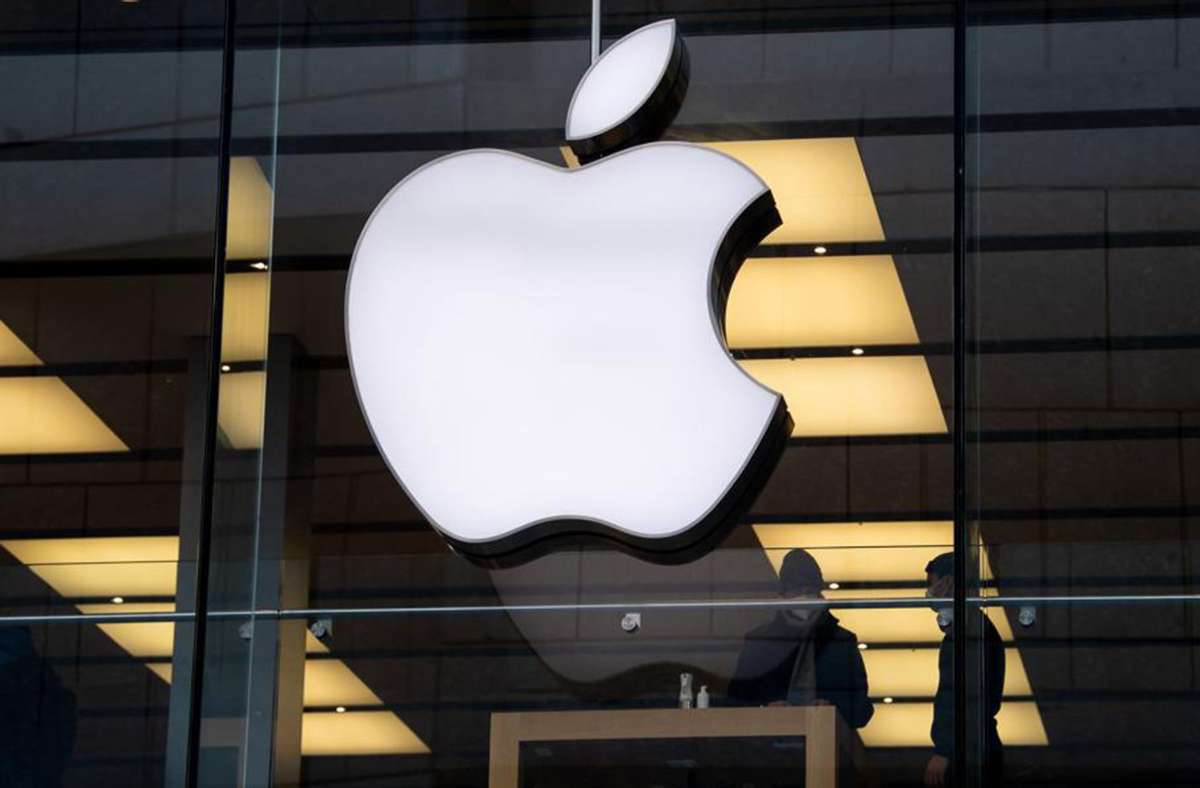 Der Börsenwert von  Apple leidet unter dem Ausverkauf von Technologie-Aktien. Foto: dpa/Sven Hoppe