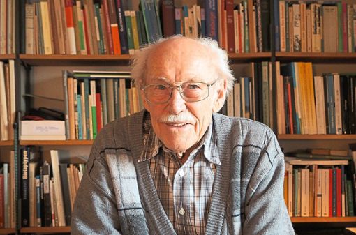 Günther Reichelt, der  streitbarer Baar-Professor,    starb im Alter von 94 Jahren. Archivfoto: Faigle Foto: Schwarzwälder Bote