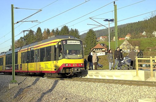 Auf der Murgtalbahn der AVG sind die Fahrgastzahlen enorm gestiegen.  Foto: Archiv