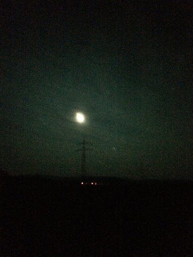 Der Meteor erleuchtet am Abend des 15. März den  Himmel über Süddeutschland.  Foto: Sauter Foto: Schwarzwälder-Bote