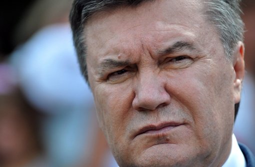 Der ukrainische Staatschef Viktor Janukowitsch. Foto: dpa