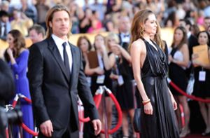 Damals war es noch die große Liebe: Angelina Jolie und Brad Pitt im Jahr 2012. Foto: AFP/KEVORK DJANSEZIAN