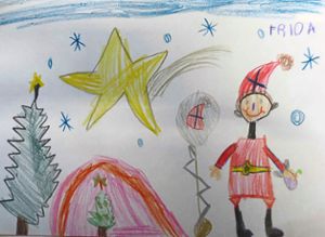 Zum Thema Weihnachten in Bräunlingen sind alle Kinder  aufgerufen, malerisch einen Einblick in ihre Weihnachtswelt zu geben. Foto: Stadtverwaltung Bräunlingen Foto: Schwarzwälder Bote