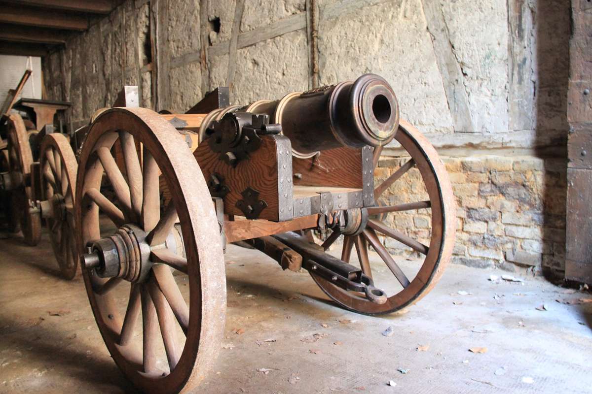 Kanonen aus der Erbschaft Seemanns. Foto: Stadt Rottweil