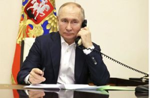 Kremlchef Vladimir Putin: Hat er den Kontakt zur Realität verloren? Foto: //Mikhail Klimentyev/Kremlin Pool