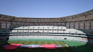 Stadion vor dem ersten Spiel in Baku nicht voll