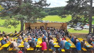 Das Waldfest auf der Staude findet  an diesem Wochenende, 20. und 21. Juli, statt.  Foto: Musikverein Foto: Schwarzwälder Bote