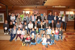 88 Kinder, Jugendliche und Erwachsene haben diesmal am Erwerb des Deutschen Sportabzeichens teilgenommen. Foto: Köncke Foto: Schwarzwälder Bote
