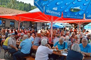 An beiden Tagen strömten die Besucher aus und um Schenkenzell zum Herbstfest des Musikvereins. Foto: Herzog