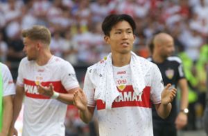 Stuttgarts Offensivspieler Woo-yeong Jeong Foto: Pressefoto Baumann/Hansjürgen Britsch