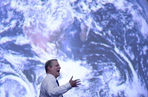 Umweltaktivist Al Gore beim UN-Klimagipfel in Lima. Foto: dpa