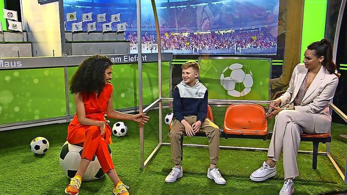 VfB, BVB und der FC Steinhofen - elfjähriger Rudi tritt in TV-Show auf