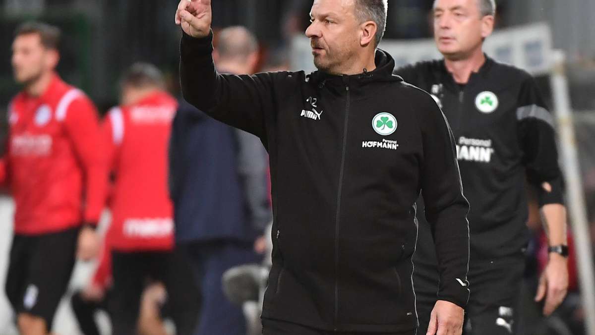 Ex-VfB-Trainer bei der SpVgg Greuther Fürth: Die neue Gelassenheit des Alexander Zorniger