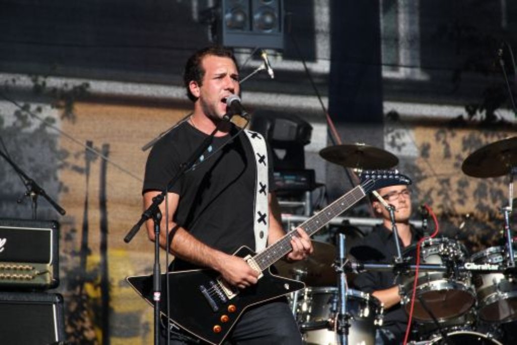 Sechs Bands standen am Samstag auf der Heimattage rocken - Bühne