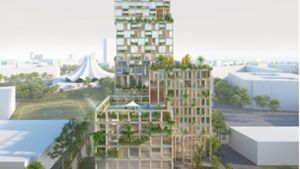 Wie Deutschlands höchstes Holzhaus aussehen soll