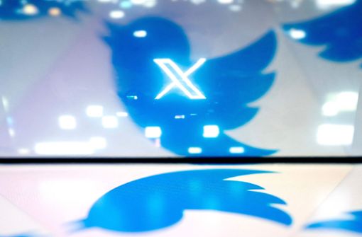 Der ikonische blaue Vogel ist Geschichte: Twitter bekommt nun ein X als Markenzeichen. Foto: AFP/STEFANI REYNOLDS