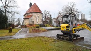 Für Friedhof-Neugestaltung fallen Bäume und Sträucher
