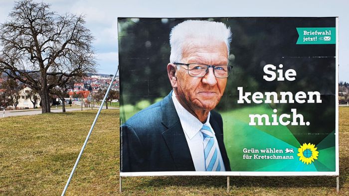 Kretschmann schwebt im eigenen Wahlkreis über den Dingen
