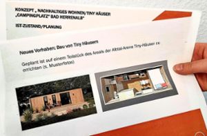 Campingplatz Bad Herrenalb: Wohnsiedlung ausschließlich für Tiny-Häuser geplant