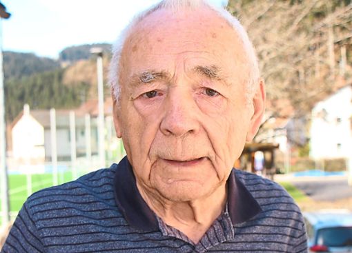 Willi Waidele feiert  seinen 90. Geburtstag Foto: Weis Foto: Schwarzwälder Bote