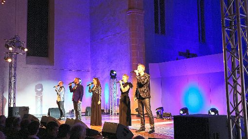 Die fünf professionell ausgebildeten Sänger der Real Group  begeisterte  die A-Cappella-Fans im Franziskaner.  Foto: Zährl Foto: Schwarzwälder-Bote
