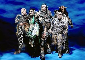 Heavy Metal mit Gruseleffekt: Lordi aus Finnland wollen den Fans zum Abschluss des diesjährigen Bang Your Head kräftig einheizen und treten am Festival-Samstag ab 23 Uhr in der Balinger Messehalle auf.  Foto: Band