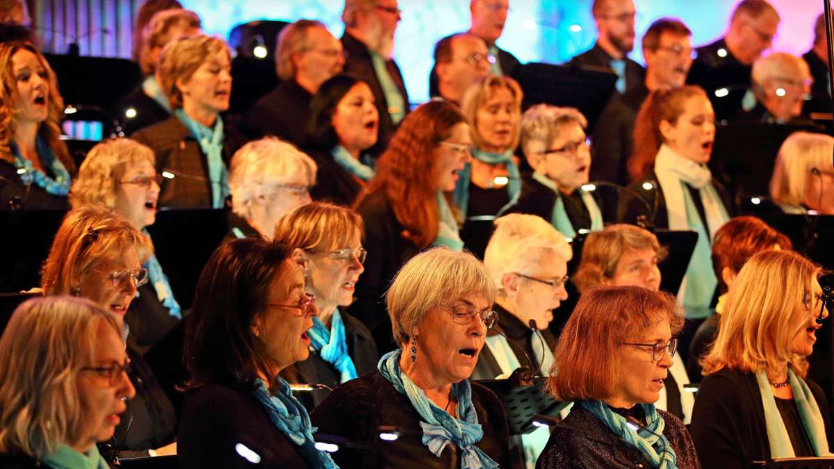 Auftritts-Wochenende: Eiseles Gospelchöre singen  für das Stationäre Hospiz Nagold