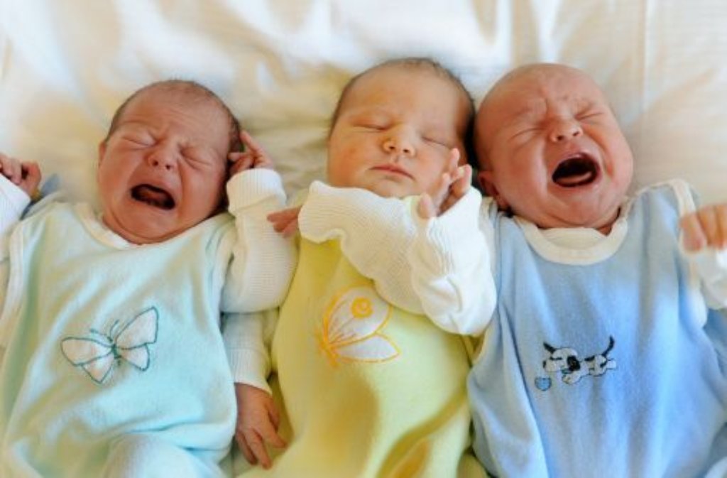 Die Republik schreit, brabbelt und sabbert: In Deutschland kommen wieder mehr Babys zur Welt. Foto: dpa-Zentralbild