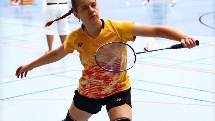 Badminton-Ass Nadja-Christine Reihle spielt sich drei Mal aufs Podium