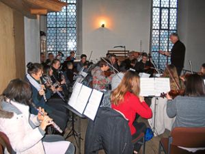 Das Betraer Streichmusikorchester umrahmte den Gottesdienst einfühlsam. Foto: Schwarzwälder Bote