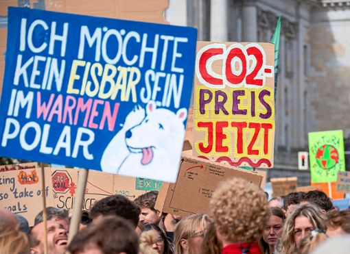 An über 500 Orten in Deutschland werden am Freitag Klimaaktivisten auf die Straße gehen. (Archivbild) Foto: Büttner