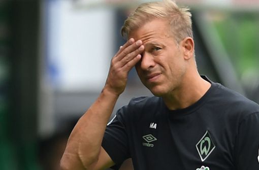 Das Kapitel Werder Bremen ist für Trainer Markus Anfang beendet. Foto: dpa/Carmen Jaspersen