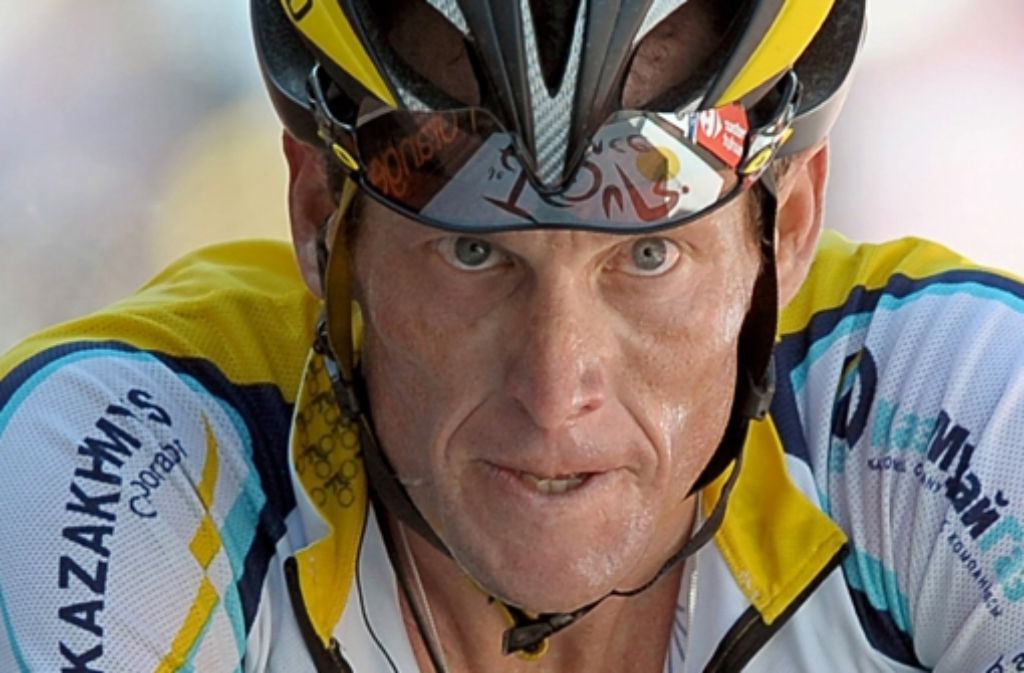 Ausgepackt: Lance Armstrong Foto: dpa