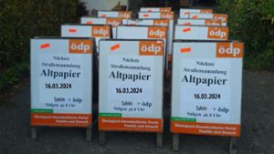 Die ÖDP sammelt wieder Altpapier und Karton in Sulgen, Heiligenbronn und Schönbronn. Foto: ÖDP