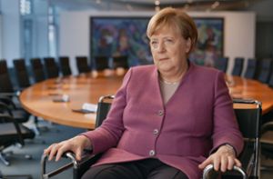 Die Altkanzlerin in der Doku „Angela Merkel – Im Lauf der Zeit“ Foto: MDR/Broadview TV/Anne Misselwitz